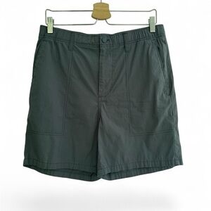 Old Navy Men's Dark Gray Flat Front Shorts